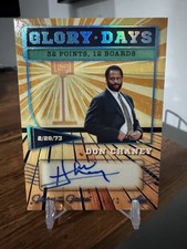 2025 Leaf Glory of Game Glory Days #/3 Don Chaney Auto