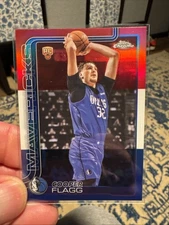 2025-26 Topps Chrome Cooper Flagg Red White Blue Rookie RC #251 Mavericks