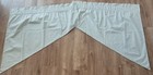 3 Pc. Country Curtains Brand Blue Ticking Stripe Curtain Panel And Swags — photo 5