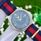 Vintage Seiko 5 Automatic Oceanic Blue Radiance Dial Japan Men's Watch 7009-3171