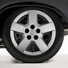 Set Of Four 16 Silver 5 Spk Hubcap Wheel Covers For Chevy Hhr 2007-2011 Set Of Four 16 Silver 5 Spk Hubcap Wheel Covers For Chevy Hhr 2007-2011