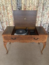 Vintage Radiogram By Dynatron Full Working Order in Free Standing Cabinet.