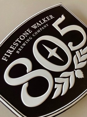   NEW 805 Firestone Walker Craft Shield Metal Tin Sign Beer Bar Mancave