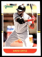 David Ortiz 2021 Donruss #252 Boston Red Sox MLB READ FREE SHIPPING AutographDen