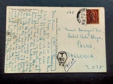 Portree, Isle of Skye, Scotland to Palma, Mallorca, Spain 1955. Taxed tc1074