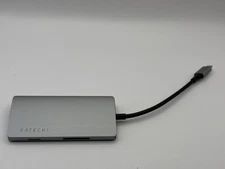 Satechi USB Type-C Multi-Port Adapter 4K with Ethernet V2 Space Gray 8 in 1