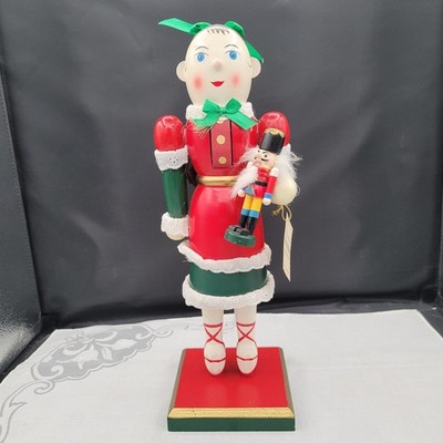 2006 Girl Ballerina Nutcracker Holding Nutcracker Target Limited Edition
