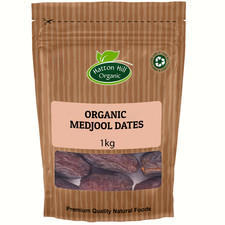 Organic Medjool Dates 1kg by Hatton Hill Organic 18.99 per kilo