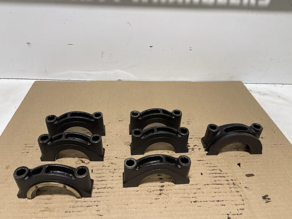 Juego de tapas de cojinetes principales del cigüeñal del motor Jeep 4.0 Cherokee Wrangler 1997-2006 Foto 2 de 3