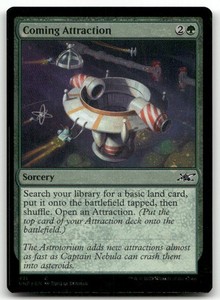 Coming Attraction (Galaxy Foil) #421 - Unfinity - MTG