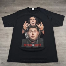 VTG Get Him to the Greek Shirt Black Comedy Movie Promo Planet Hollywood 2010