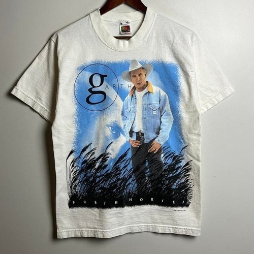 Garth Brooks Fresh Horse World Tour 1996 White Country Music Tee Shirt M