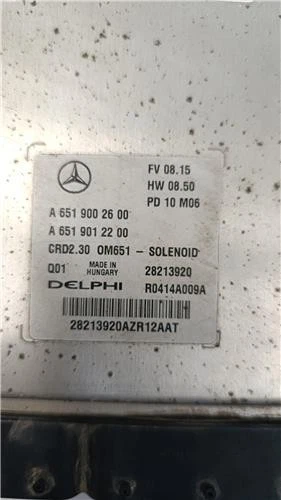 A6519002600 CENTRALINA MOTORE / 45372 PER MERCEDES-BENZ SPRINTER II FRACHTZUSTEL - Immagine 2 di 3