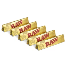RAW Classic Ethereal 1 1/4 Rolling Papers -5 PACKS