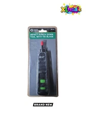 Commercial Electric Impact Punch Down Tool with 110 Blade