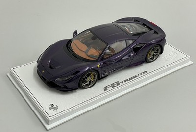 BBR Ferrari F8 Tributo - Viola Hong Kong -Scale 1/18  -no MR, CMC, D&G