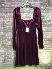 New Forever21 women’s purple plus size knit dress 0X