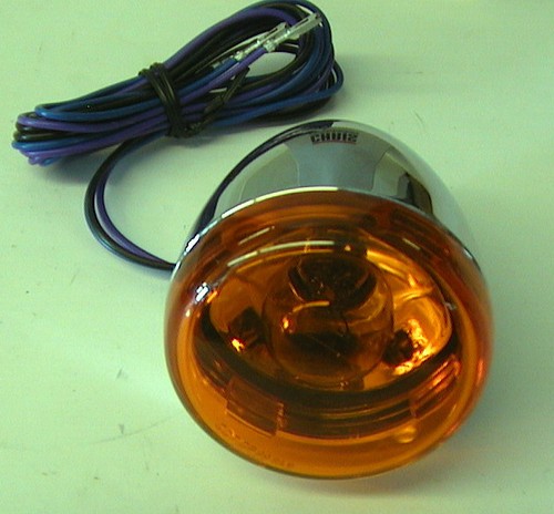 86-03 Front TURN SIGNAL 68972-00 Softail FXST Dyna Glide FXD Sportster TC - Picture 4 of 5