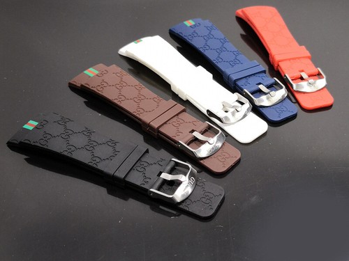 26mm Rubber Watch Band Strap With 4 