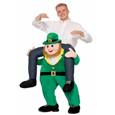 Adult Carry Me Ride On Leprechaun Costume Halloween Birthday Party Cosplay