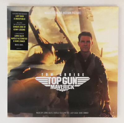 12'' LP white Vinyl Filmmusik Top Gun  Maverick Soundtrack first press - KN10