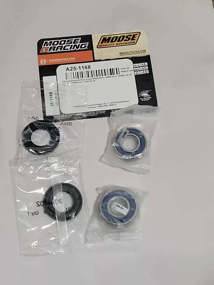 25-1168 Juego de juntas de cojinete de rueda trasera para Suzuki RM80 90-01 RM85 02-12 RM85L 03-16 Foto 2 de 2