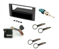 Cd Radio Headunit Stereo Fascia Facia Panel Surround Plate Fitting Kit For Ford