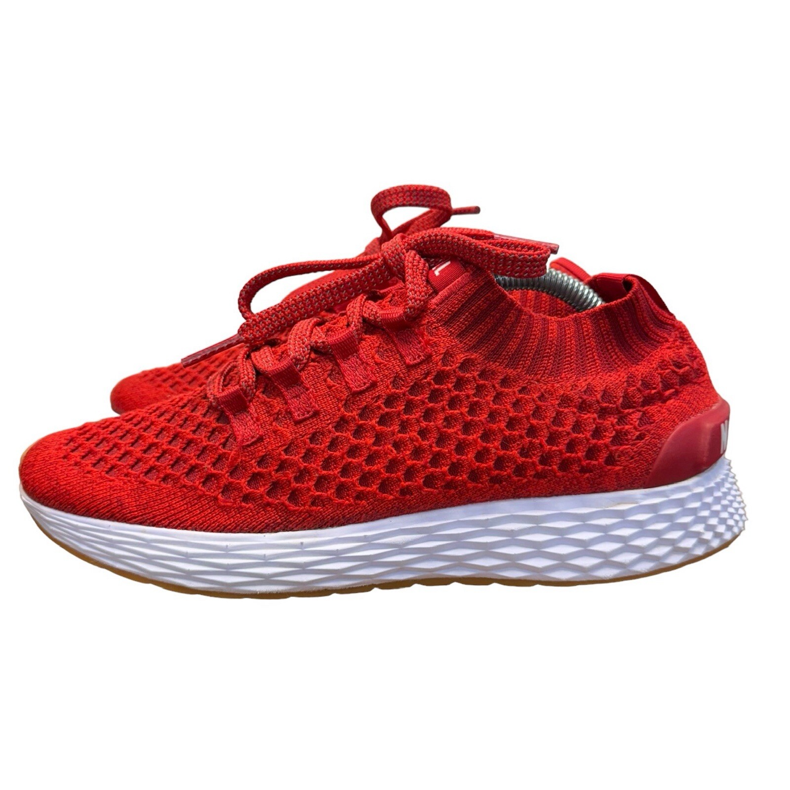 SAOLA Scarpe da corsa NOBULL Diamondknit Aspire rosso bianco gomma palestra uomo 8 donna 9 5