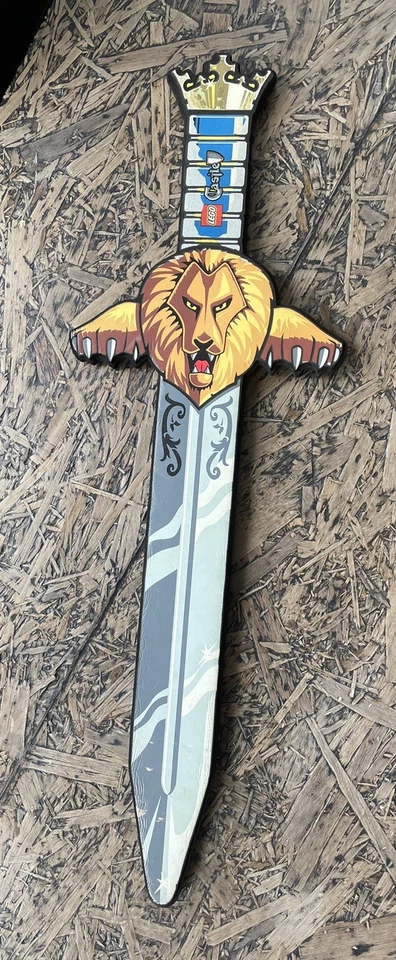 Vintage Legoland Exclusive Lego Castle Lion Foam Sword & Shield - Image 4 of 4