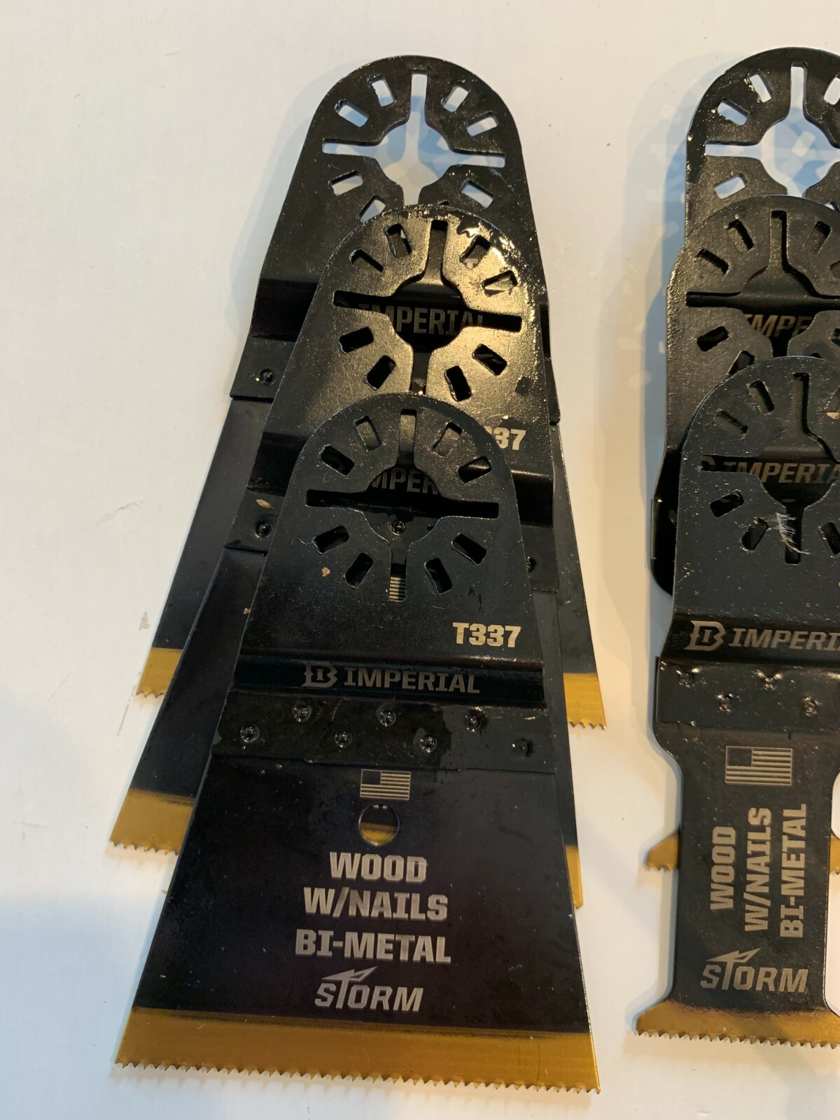 Imperial Blades Titanium Oscillating saw 50 pack Bulk blades T337