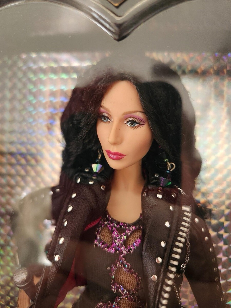 NIB! CHER Doll Barbie Collector Black Label by Bob Mackie K7903