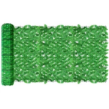 39"Artificial Ivy Leaf Privacy Fence Panel Screen Hedge Decor Custom Size