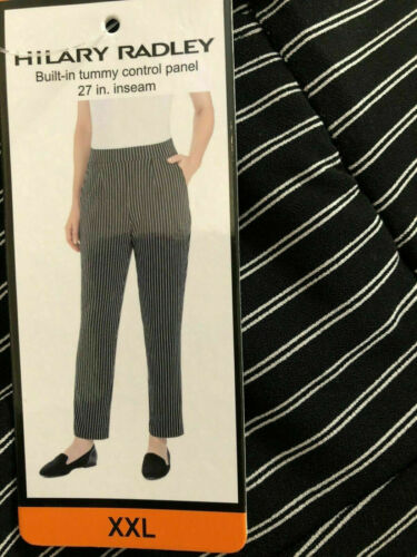 Hilary Radley Tummy Control Pull On Ponte Pants - S, XS, L, XL, XXL - Picture 31 of 33