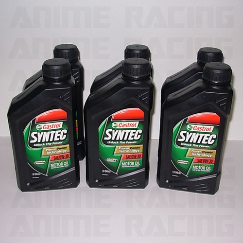 NEW 6 QUARTS GERMAN CASTROL SYNTEC SAE 0W30 FULL SYNTHETiC MOTOR OiL GERMANY eBay