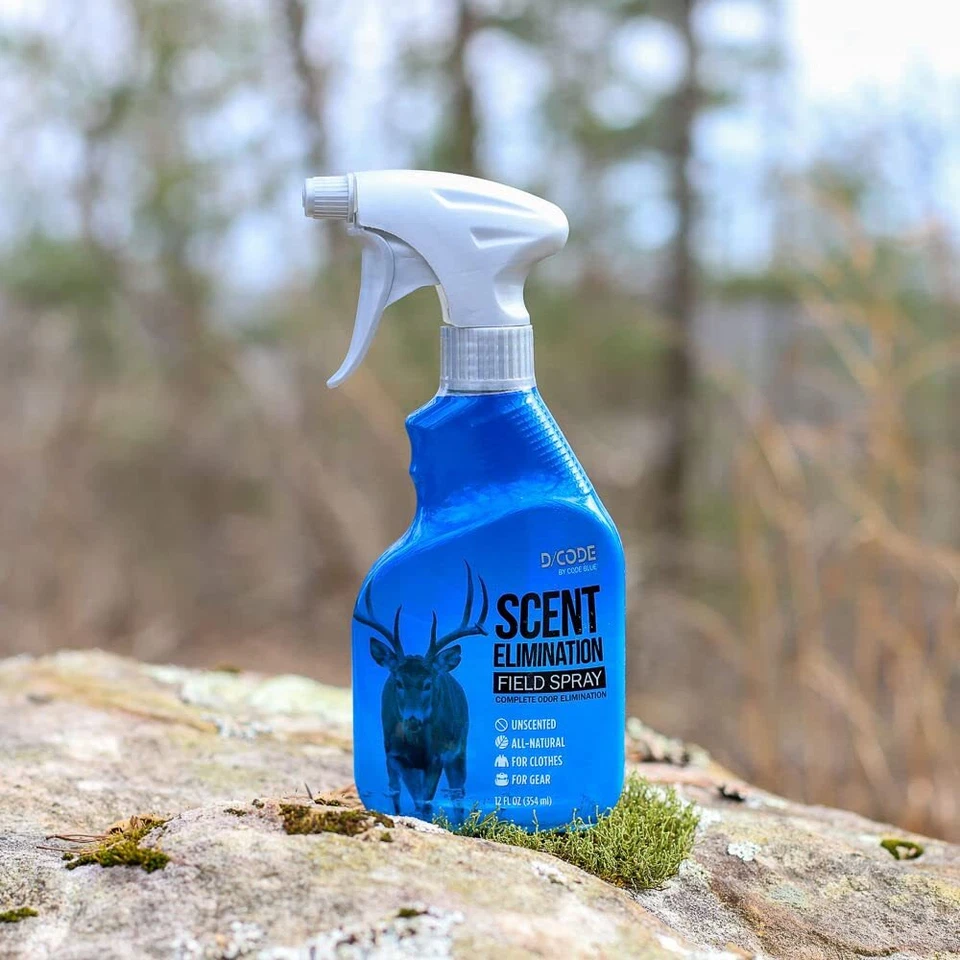 Code Blue D Code Scent Elimination Field Spray 12 oz Unscented for Hunters - Image 2 of 4
