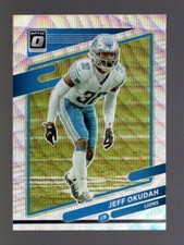 2021 OPTIC PREMIUM BOX SET WAVE PRIZM #85 D'ANDRE SWIFT /299 LIONS W/LINE QTY