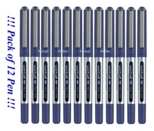 12 x UNIBALL EYE MICRO UB-150 ROLLER BALL PEN 0.5mm BLUE Colour Pen Best Price