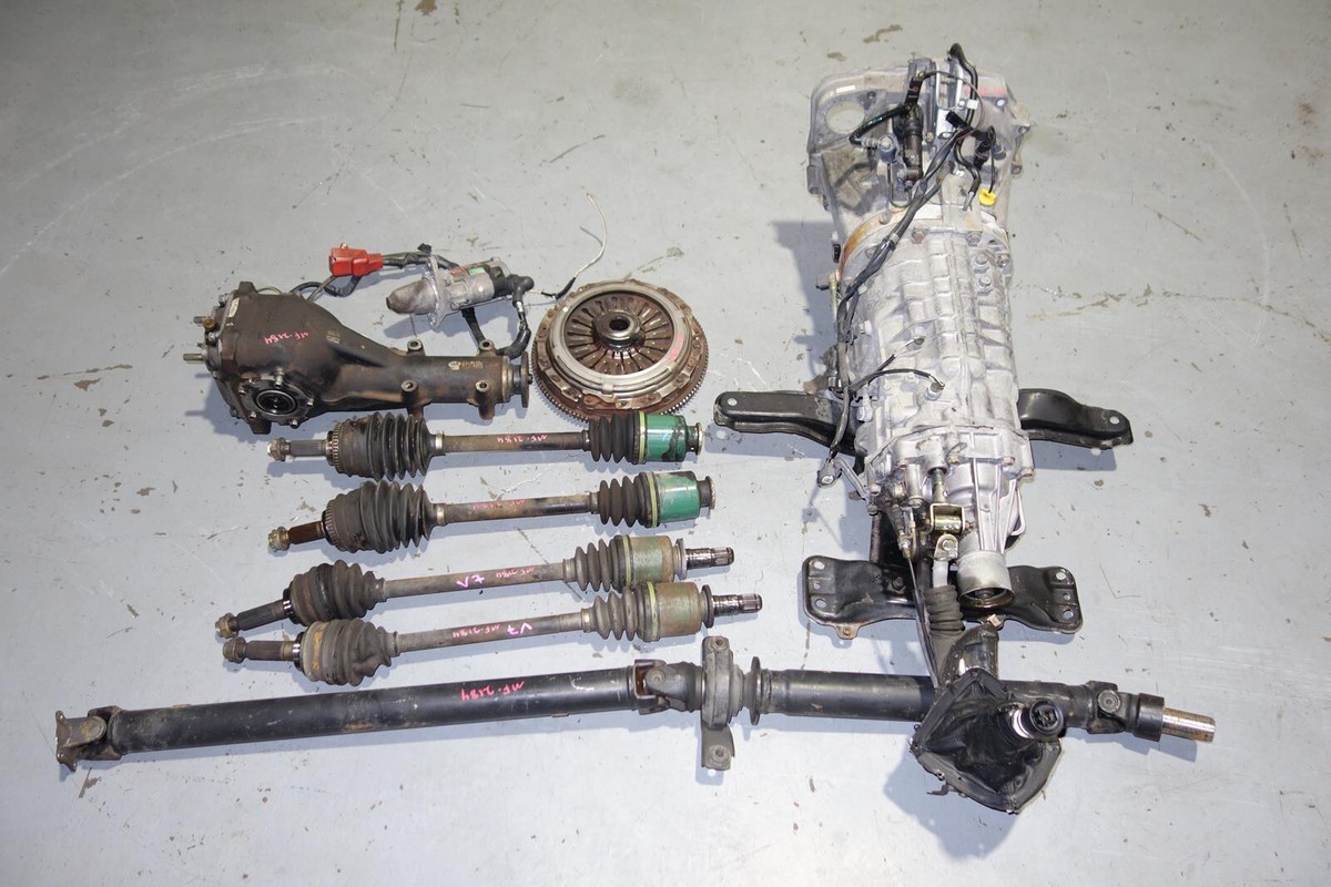 JDM Subaru Impreza Wrx STi 6speed Awd Transmission Starter Axles