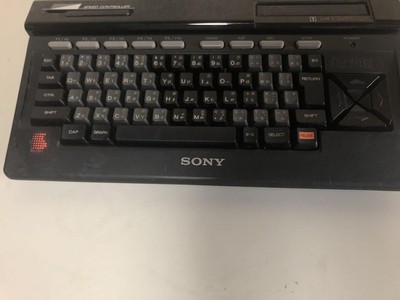 SONY MSX 2 HB-F1 ROM 64K/VRAM 128K Main unit only Operation 