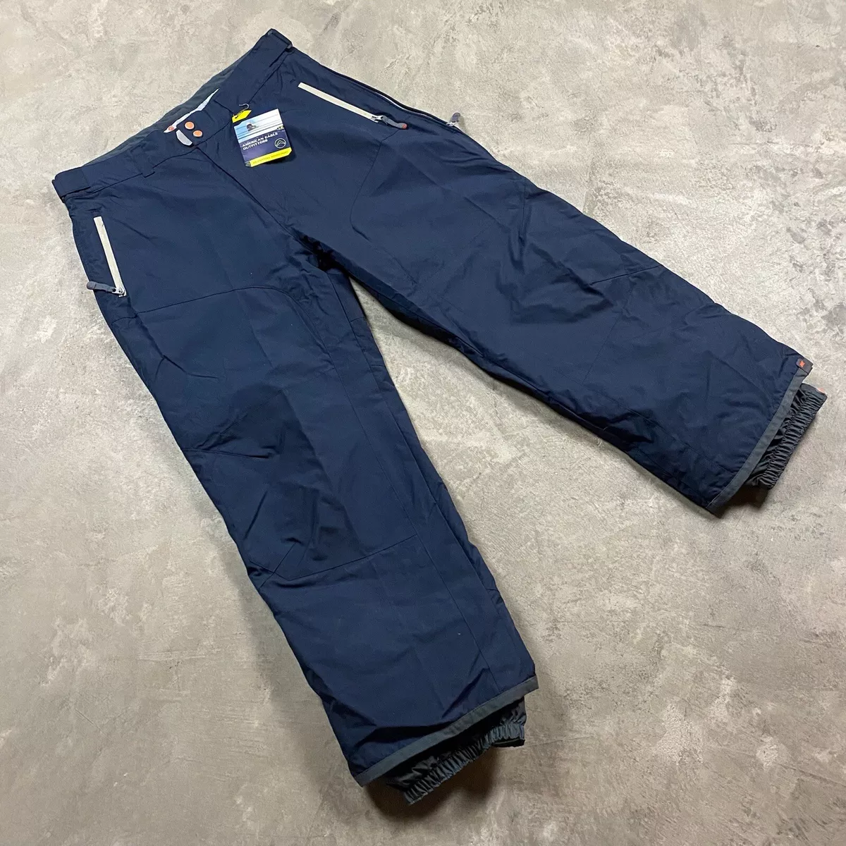Y2K VTG nwt AMERICAN EAGLE Snowboarding Pants XL Lined 2000s Snow Ski Adjustable