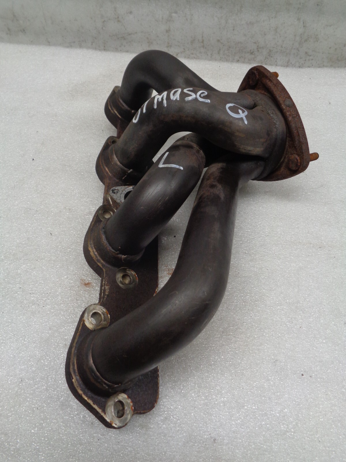 04-08 Maserati Quattroporte Left Driver Header Exhaust Manifold OEM AK2209294