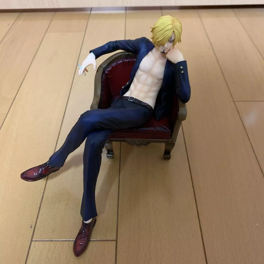 One Piece Portrait.Of.Pirates S.O.C Sanji 1/8 Scale Figure Excellent model  PVC