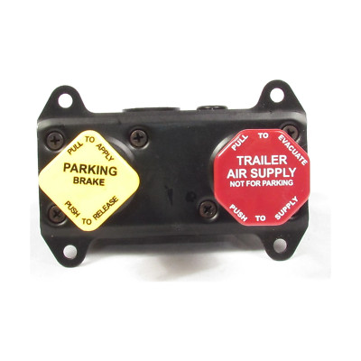 Fortpro MV-3 Dash Valve With 3/8'' Push-To-Connect Ports, 1/4'' Threaded Mounting