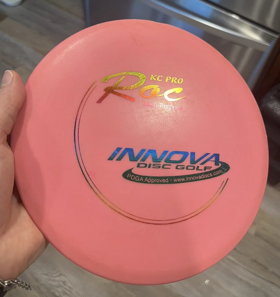 Innova KC Pro Roc PFN, Rare, Lite, 150 Gs, Awesome Pink, No Ink, 9/10 - Image 2 of 4
