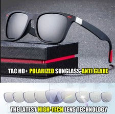 Tac HD Polarized Fashion Sunglasses for Men Cycling Driving Sports Sun Glasses