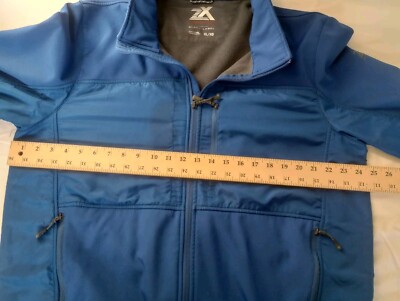 Zeroxposur Water Resistant Black Label Jacket Size XL Color Blue