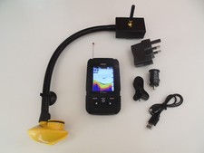Wireless Colour Bait boat fish finder, +150m range, simple to attach. Features