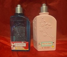 L'OCCITANE Fleurs De Cerisier Cherry Infusion 2PC set Shower Gel Body Milk 250ML