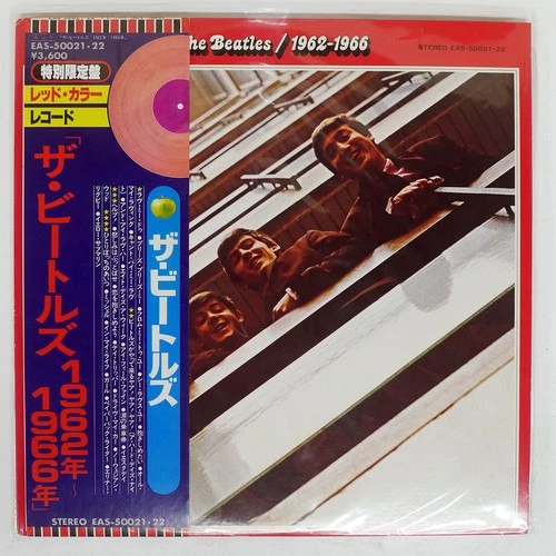 BEATLES 1962-1966 APPLE EAS50021 Japan OBI VINYL 2LP