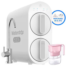 Waterdrop G2P600 Reverse Osmosis System, 600 GPD Reverse Osmosis Water Filter